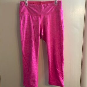 New Balance Hot Pink Capris Leggings